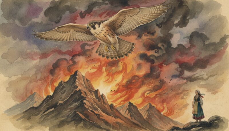 Djevojka sokolu zulum učinila Djevojka sokolu zulum učinila